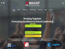 Tablet Screenshot of massp.net