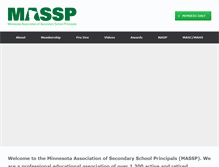 Tablet Screenshot of massp.org